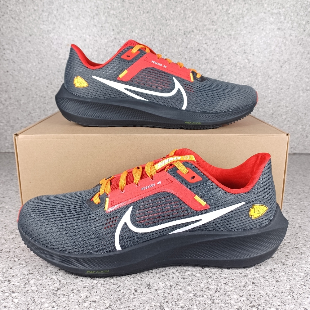 Nike Zoom Pegasus NFL 'Kansas City Chiefs' Football Fan Sneakers Shoes
